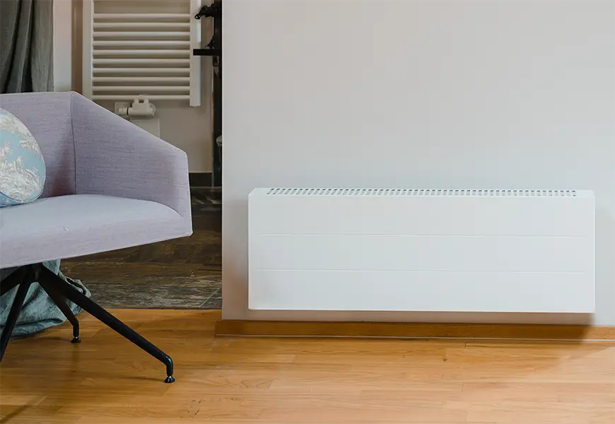 Edle Design-Front für Aeroflow Elektroheizungen SLIM - M