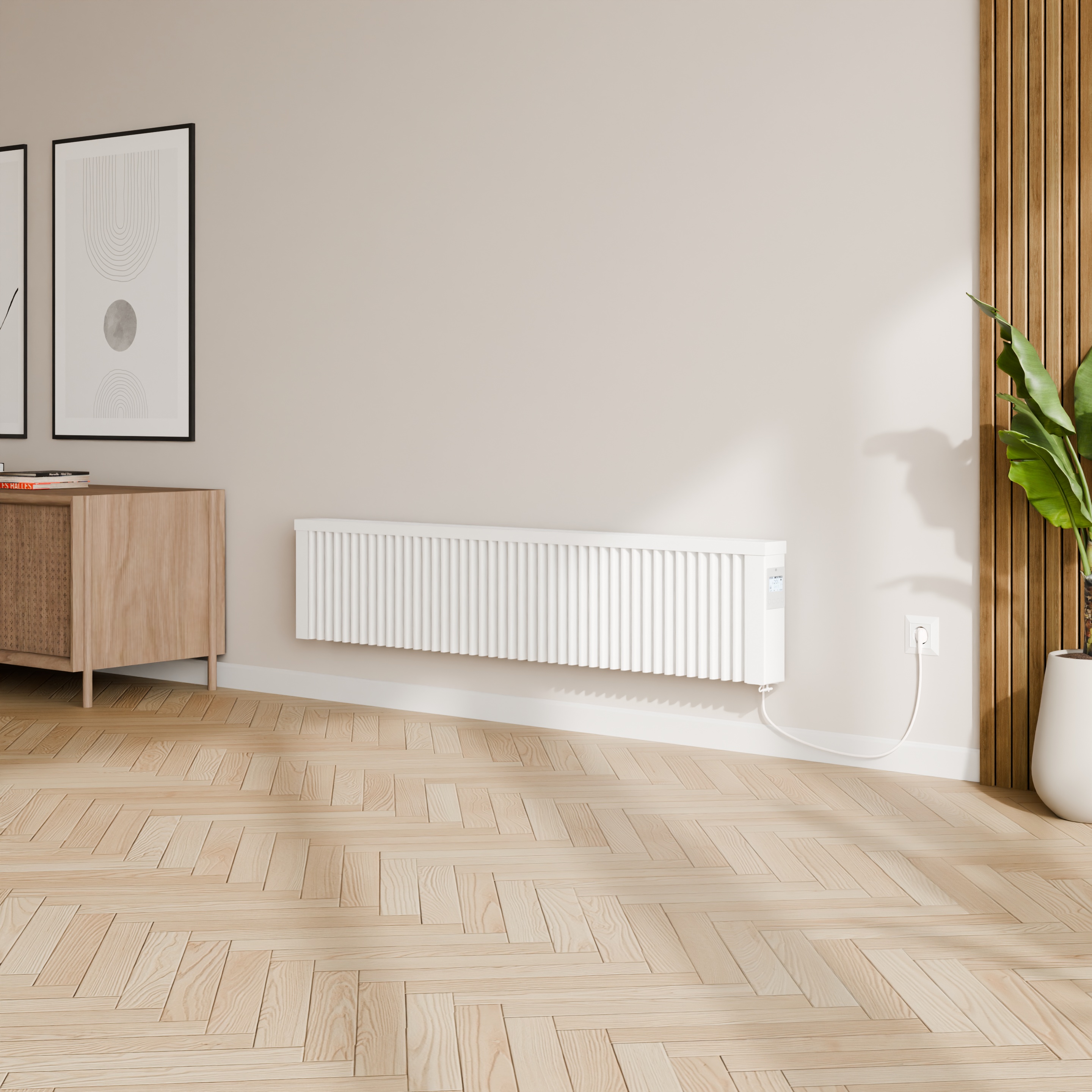 AeroFlow® Elektroheizung Slim Smart 2000 Watt