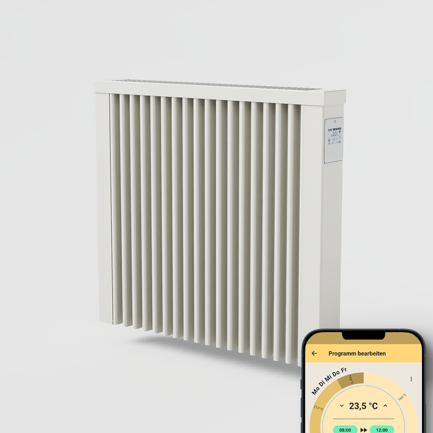 AeroFlow® Elektroheizung Compact Smart 1300 Watt