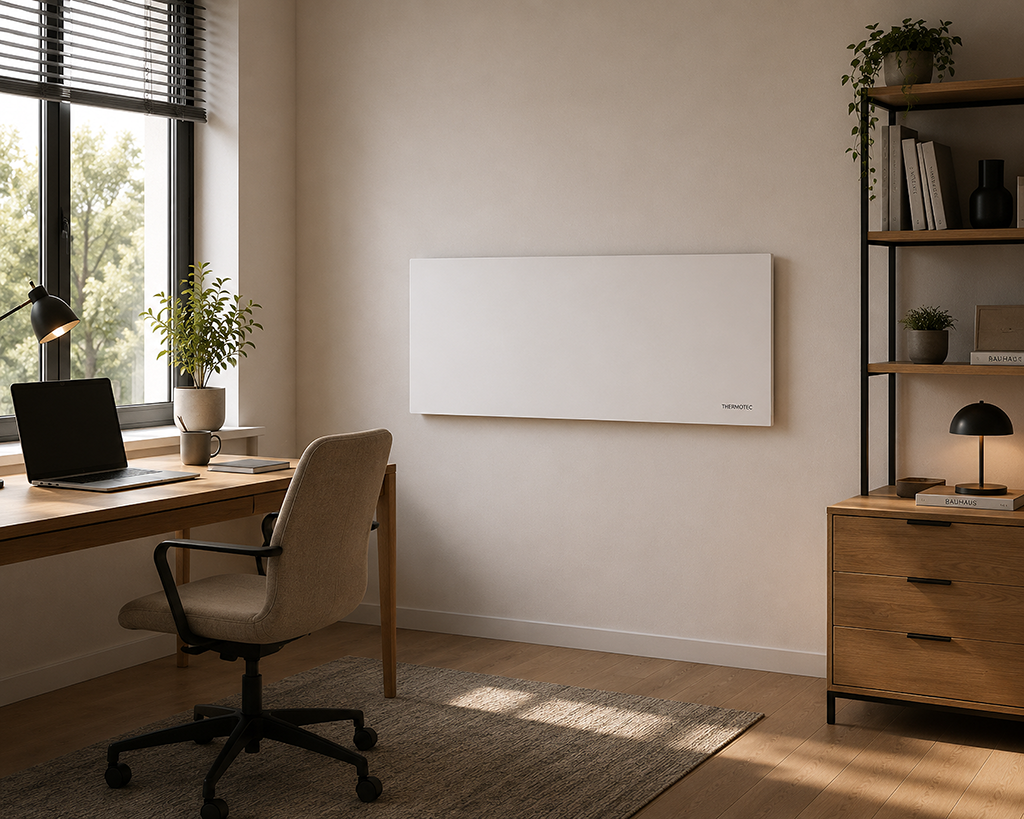 Thermotec LUMERA 800 Infrarot-Heizpaneel mit X3D Funkthermostat, 60 x 120 cm
