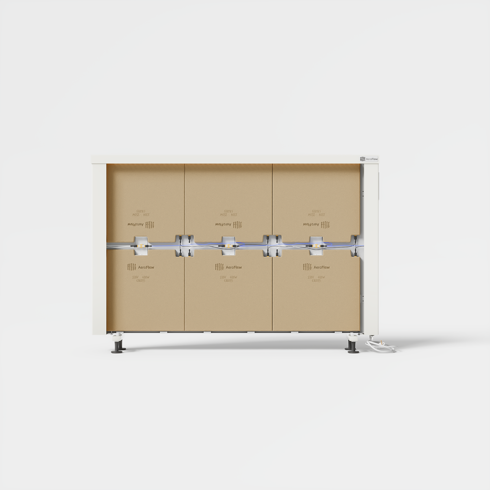 AeroFlow® Elektroheizung Compact Smart 1950 Watt