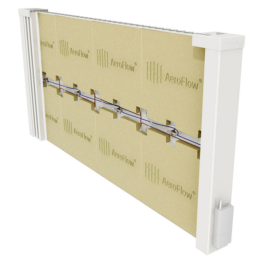 AeroFlow® Elektroheizung Compact X3D Funk 2450 Watt