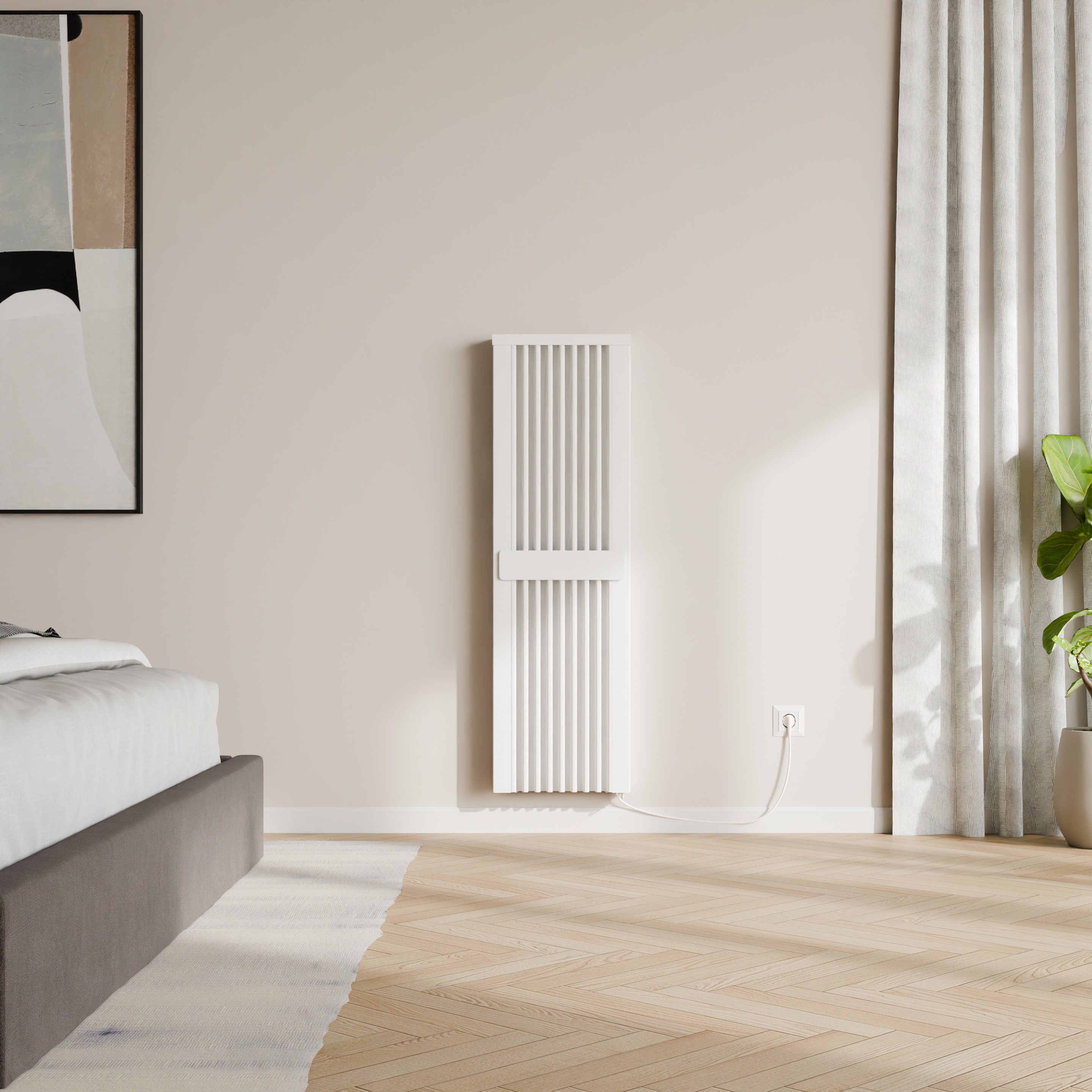 AeroFlow® Elektroheizung Slim Tall Standard 1600 Watt