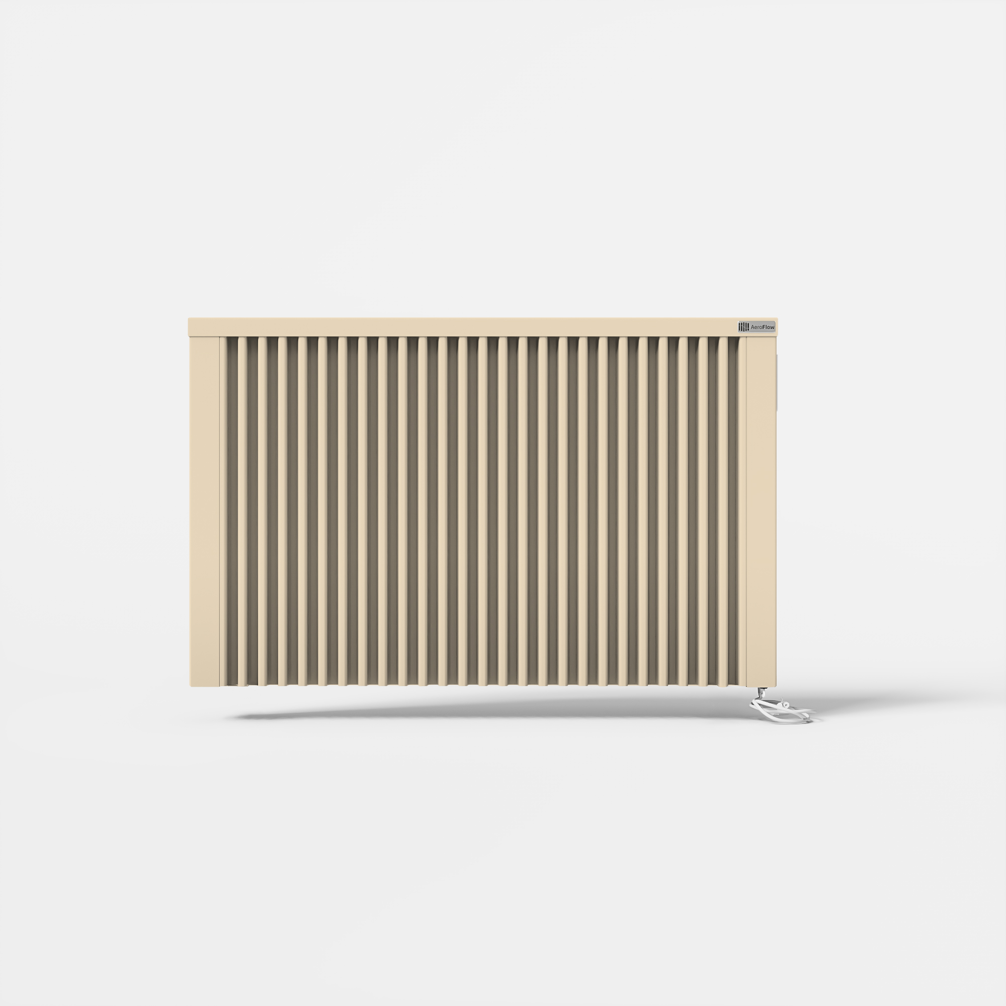 AeroFlow® Elektroheizung Compact Standard 1950 Watt RAL 1015 hellelfenbein