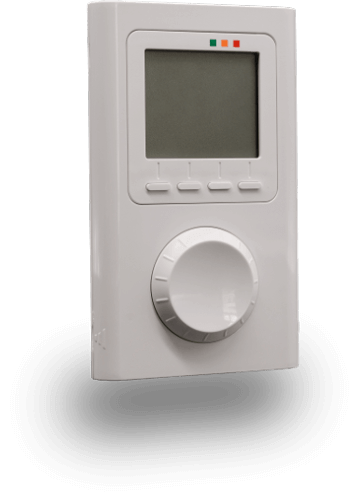 Praktisches Raumthermostat X3D für Aeroflow Elektroheizungen 