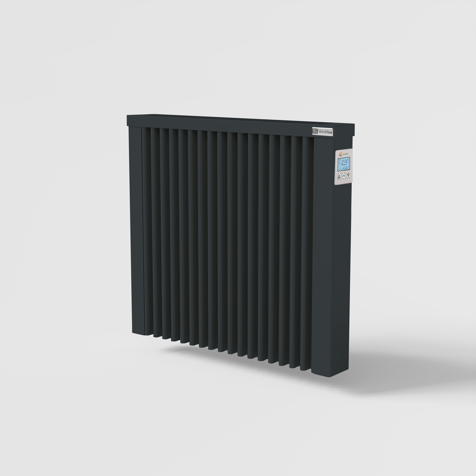 AeroFlow® Elektroheizung Compact Standard 1300 Watt RAL 7016 Anthrazitgrau